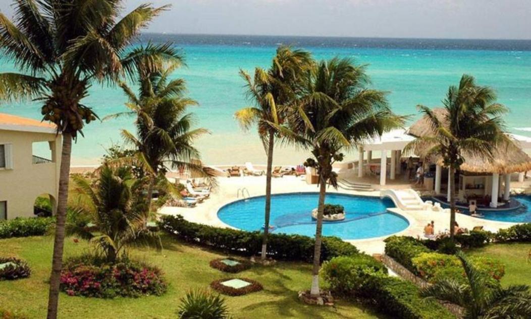 Departamento Frente Al Mar Con Dos Recamaras Y Seguridad 24 H A Dos Cuadras De La Quinta Avenida Playa del Carmen Kültér fotó